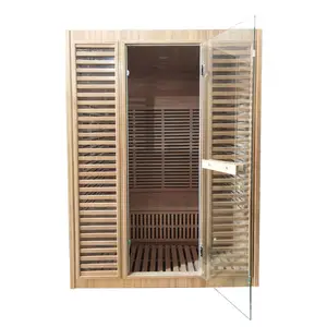 Diskon harga pabrik sauna inframerah panel karbon 2 orang