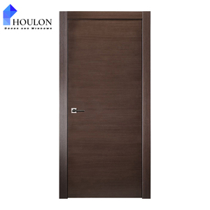 Prix d'usine Portes intérieures modernes simples <span class=keywords><strong>de</strong></span> style européen en bois <span class=keywords><strong>de</strong></span> noyer <span class=keywords><strong>Porte</strong></span> intérieure plate en bois simple <span class=keywords><strong>pour</strong></span> les maisons - Product Image 6