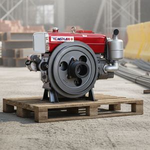 Moteur diesel monocylindre refroidi par eau Tengka Zs1100 de haute qualité 15HP Changfa Changchai à démarrage manuel - Product Image 1