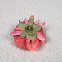 Tête de pivoine artificielle en soie faite à la main, style classique, pour décoration de boîte cadeau et fabrication d'accessoires capillaires, exportation en gros