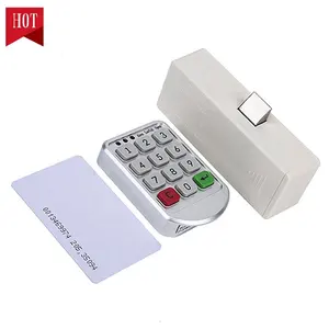 Rfid And Keypad Drawer Lock Hot Sale Intelligent Electronic Digital Keypad Password Rfid Drawer Cabinet Smart Storage Locker Lock