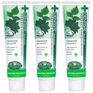 <span class=keywords><strong>Dentifrice</strong></span> blanchissant sans fluorure chimique à la menthe, élimine <span class=keywords><strong>les</strong></span> <span class=keywords><strong>taches</strong></span> tenaces, rafraîchit la cavité buccale - Offre Spéciale - Product Image 3