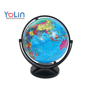 Globo Terráqueo Educativo con Marco Negro, <span class=keywords><strong>Universal</strong></span>, para Estudiantes, Material Didáctico de Geografía, Regalo, Manualidades, Exhibición, 10.6cm - Product Image 1