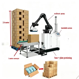 Paletizador Robótico Automático de Alta Posición con Cámara de Visión para Columnas de Botellas de Vidrio en China - Product Image 1