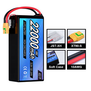 고용량 22.8V 22000mAh RC FPV 드론 배터리 HV 100C 6S Llipo 드론 리튬 배터리 FPV UAV 항공기 극한 조건 - Product Image 3