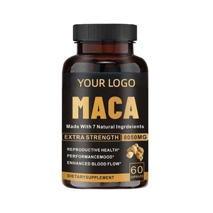 مكمل غذائي من الماكا (60 كبسولة، 8050 ملغ قوة إضافية) - تركيبة دعم الصحة اليومية من 7 مكونات طبيعية - Product Image 4