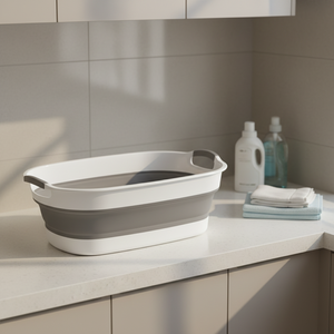 <span class=keywords><strong>Bañera</strong></span> Plegable Portátil de Plástico para Bebés y Tinas Domésticas de Viaje, para Uso en el Hogar y Lavandería - Product Image 1