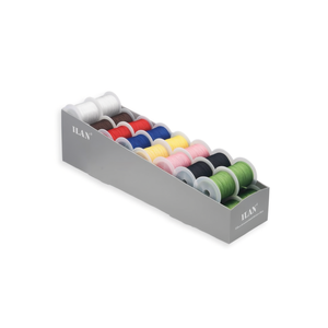 Set di Fili Elastici Ilan 0.8mm 15m Colori Assortiti Kit da Cucito 32 Pezzi - Product Image 1