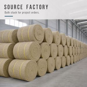 Couverture isolante en <span class=keywords><strong>laine</strong></span> <span class=keywords><strong>de</strong></span> roche écologique sans amiante pour le remplissage des murs et des plafonds - Product Image 5