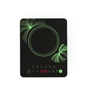 Cảm ứng điều khiển thương mại cảm ứng bếp cooktops 3200W duy nhất Burner gốm HOB miễn phí đứng bếp điện