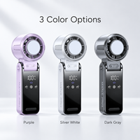 Ventilateur portable pliable à semi-conducteurs, haute vitesse, rechargeable par USB, pour extérieur et usage domestique, OEM
