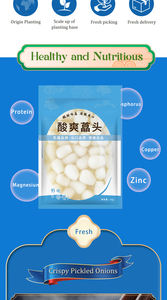 Acar asam-manis sayuran asin diiris cuka bawang mentimun gen asin Sushi jahe untuk masakan Jepang - Product Image 5