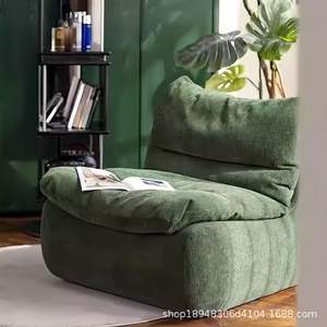 Divano Compresso <span class=keywords><strong>Quadrato</strong></span> a 2 Posti in Lana d'Agnello Personalizzato per Camera da Letto e <span class=keywords><strong>Soggiorno</strong></span>, Comodo Divano Piccolo - Product Image 3