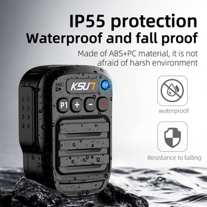 Zello PTT Bộ Đàm Loa Mini Di Động Không Dây Android <span class=keywords><strong>IOS</strong></span> BT Micrô Cho Đài Phát Thanh KSUN ZL10 ZL60 ZL20 Poc - Product Image 3