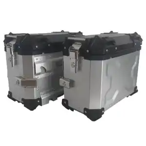 OHHO 38L Hợp Kim Nhôm Bền Hộp Xe Máy Hành Lý Túi Pannier Xe Đạp SIDE Trường Hợp