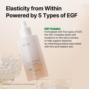 AVCA Anti-Wrinkle Lifting Firming <b>Face</b> Serum EGF PDRN 100ml Collagen Panthenol Elasticity Support Korean Skincare - Product Image 4