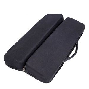 Estuche Rígido Portátil con Forma de Violín para Violín de Tamaño 3/4 con Correa de Hombro Ajustable - Estuche Impermeable de EVA Negro - Product Image 3