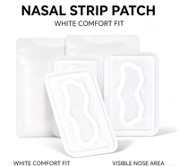 Patchs microcristallins OEM pour éliminer les points noirs, patchs nettoyants doux à décoller pour le nez, bandes de soin quotidiennes pour lisser la peau du nez