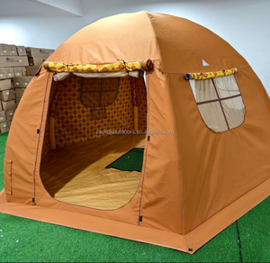 Carpa de <span class=keywords><strong>Camping</strong></span> Inflable Impermeable para Exteriores, de Poliéster y Algodón, Fácil de Usar, con Gran Espacio Familiar, Tamaño Personalizado, Precio Bajo - Product Image 4