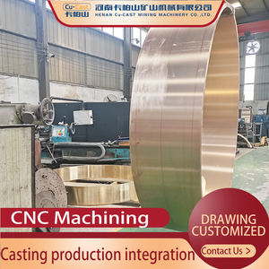 อะไหล่เครื่องบดแร่ ชิ้นส่วนทองเหลือง บรอนซ์  งานหล่อแบบแรงเหวี่ยง  แบบไม่ได้มาตรฐาน  ผลิตตามสั่ง - Product Image 6