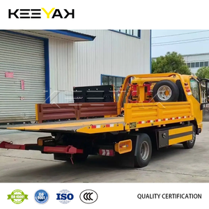 Camion de remorquage JAC 4T, camion à benne basculante multifonctionnel, véhicule de sauvetage, camion de dépannage, camion de transport de marchandises diesel à vendre - Product Image 4