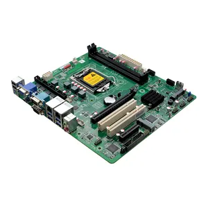 Novo Produto LGA1150 HD + suporte VGA I3 I5 I7 Processador DDR3 ATX Industrial Grade Q85 Motherboard com 2 * LAN 11 * USB