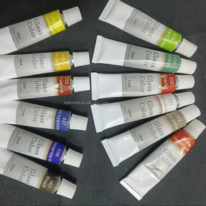 Ensemble de bricolage de peinture acrylique réutilisable de 12 couleurs d'artiste de qualité supérieure Pots de peinture acrylique écologiques et non toxiques Ensemble de boîtes de couleurs de peinture - Product Image 4