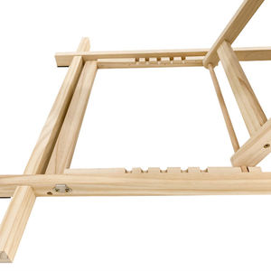 छोटा मध्यम डॉगी लंबा 4 लेवल लकड़ी का फोल्डिंग डॉग सीढ़ी, सोफा बेड के लिए नॉन-स्लिप एडजस्टेबल पालतू रैंप - Product Image 5