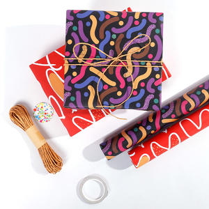 Wholesale 80g Birthday ArtPaper <b>Tissue</b> 43*300cm Gift Luxury Custom Packaging <b>Wrapping</b> <b>Paper</b> Roll - Product Image 6