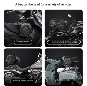 Para <span class=keywords><strong>MOTOCENTRIC</strong></span> Tail Bag Oxford Material 12x11x10 pulgadas motocicletas bolsas de viaje correa de hombro apta para Honda Xadv 750 - Product Image 4