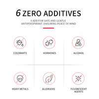 Déodorant Solide Sans Aluminium ODM, Blanchissant Naturel pour les Aisselles, Anti-transpirant, Fraîcheur Longue Durée, Parfum Solide, Baume