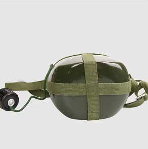 Sac de sport camouflage avec couvercle 1/1.5L/2L/2.5L/3L Bouteille d'eau Tasse Bouilloire Cantine pour <span class=keywords><strong>Cadet</strong></span> Camping Gym Activités - Product Image 2