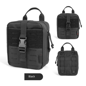 Botiquín de Primeros Auxilios Táctico de Tela Oxford Impermeable, Bolsa Médica de Rescate de Emergencia Portátil para Automóvil, para Deportes al Aire Libre - Product Image 3