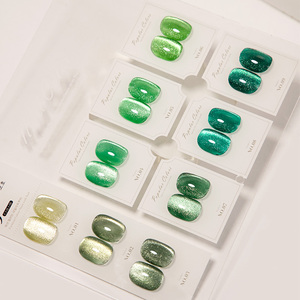 AILANUO 9 couleurs oeil de chat Gel Net rouge populaire vernis à ongles costume haute qualité manucure outils bouteille mode européenne américaine - Product Image 1