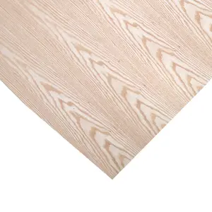 Teak Veneer Marine Plywood Grade Natural Red Oak Walnut Veneer 3Mm Commercial Plywood