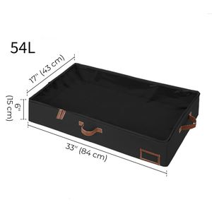 Bolsa de Almacenamiento para Ropa, Mantas y Ropa de Cama, Organizador Plegable con Ventana Transparente, Caja de Almacenamiento Debajo de la Cama con Asa - Product Image 2