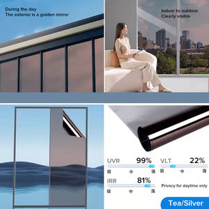 Wego Film pour fenêtre unidirectionnel réfléchissant miroir argenté <span class=keywords><strong>de</strong></span> bonne qualité Film UV pour fenêtre <span class=keywords><strong>de</strong></span> bâtiment <span class=keywords><strong>de</strong></span> protection <span class=keywords><strong>de</strong></span> la vie privée pour la maison ou le bureau - Product Image 5