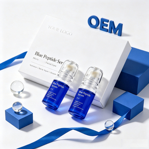 Global Distributor ODM Blue Peptide Micro Facial <b>Serum</b> Visibly Smooth Skin Surface High Purity GHK-Cu Raw Material - Product Image 4