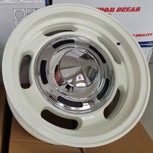 Blanc Noir Argent Aluminium 15 16 17x8J 5x150 5x139.7 5x127 6x1143 6x1397 6x120 5x108 5x1143 Jantes en alliage Rines Mags - Product Image 3