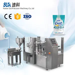 Soap Washing Liquid Detergent Doypack Packaging Machine Automatic Shaped Bag Sachet Stand-up Pouch Filling Packaging Machine