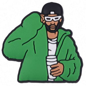 Popular <span class=keywords><strong>cantante</strong></span> <span class=keywords><strong>Selena</strong></span> zapato encanto artista zapato encantos rap música zapato Zueco encanto - Product Image 2