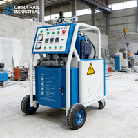 La machine de pulvérisation de mousse de polyuréthane mobile E3 la plus rentable pour l'isolation des murs de maison est certifiée CE.