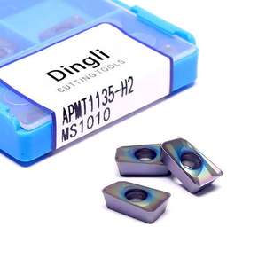 Insertos Triangulares de Carburo CNC DINGLI WNMG080404 con Recubrimiento PVD/CVD para Torno CNC - Product Image 1