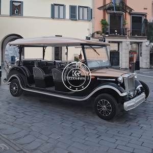 Carrito de Golf Eléctrico Todoterreno con Certificación CE 2025, para Turismo, Estilo Vintage, para Visitas Turísticas - Product Image 3