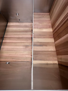Nouvel Arrivage Bain de Glace Plongeant Froid en Bois au Design Moderne de Luxe pour 4-6 Personnes Refroidisseur Extérieur en Acier Inoxydable 304 1.5HP - Product Image 6