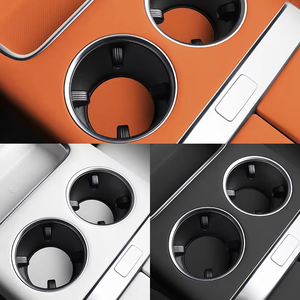 2 piezas <span class=keywords><strong>de</strong></span> posavasos para coche, alfombrilla para vasos <span class=keywords><strong>de</strong></span> agua para Li Lixiang L7 L8 L9 <span class=keywords><strong>2022</strong></span> 2023 2024, soporte para botellas, almohadilla antideslizante, accesorios interiores - Product Image 3