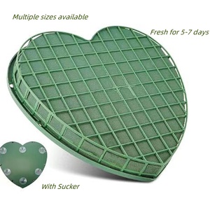 47cm <strong>Heart</strong> Green Foam <strong>for</strong> Floral Wreath Decoration <strong>Craft</strong> <strong>for</strong> Christmas Halloween Graduation Mother's Day <strong>Craft</strong> Foam FULL <strong>HEART</strong> - Product Image 2