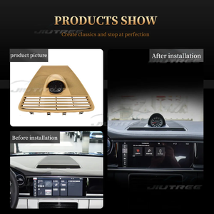 Cubierta Decorativa para el Cronómetro del Tablero de Instrumentos para Porsche Panamera 2017-2021, Accesorios Interiores para el Cronómetro - Product Image 5