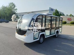 Bus touristique électrique 11 sièges Mini Bus sans batterie et climatiseur voiture avec porte 4kw fabriqué en Chine - Product Image 3