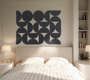 Panneau Acoustique Moderne en Fibre <span class=keywords><strong>de</strong></span> Polyester, Panneau en Feutre Créatif Auto-Adhésif <span class=keywords><strong>pour</strong></span> Décoration Murale – Offre Spéciale - Product Image 6